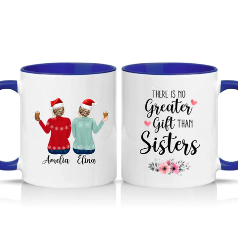 Two Tone 11oz Mug Dark Blue