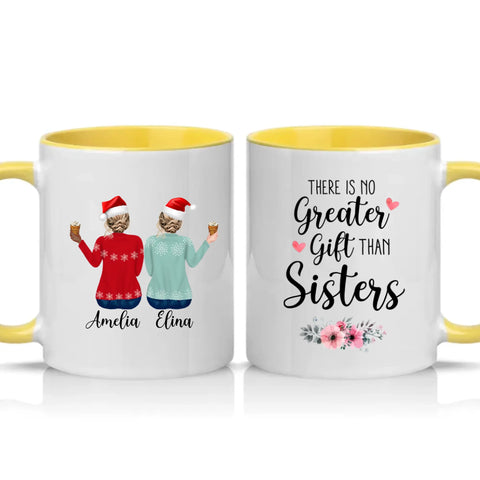 Two Tone 11oz Mug Yellow