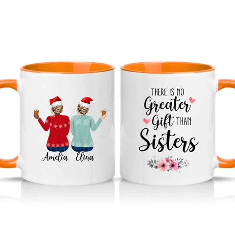 Two Tone 11oz Mug Orange