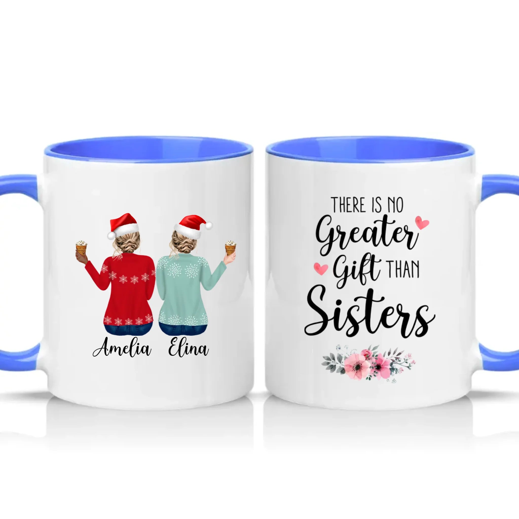 Two Tone 11oz Mug Medium Blue