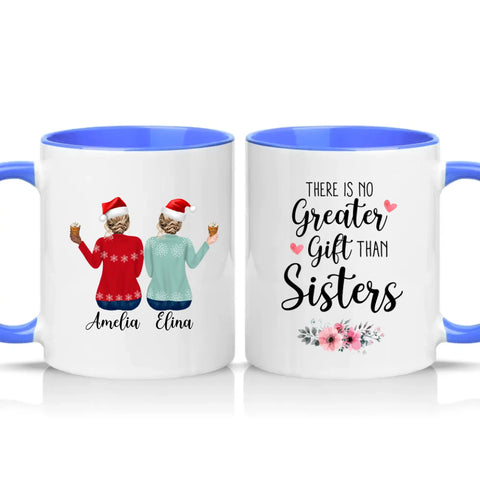 Two Tone 11oz Mug Medium Blue