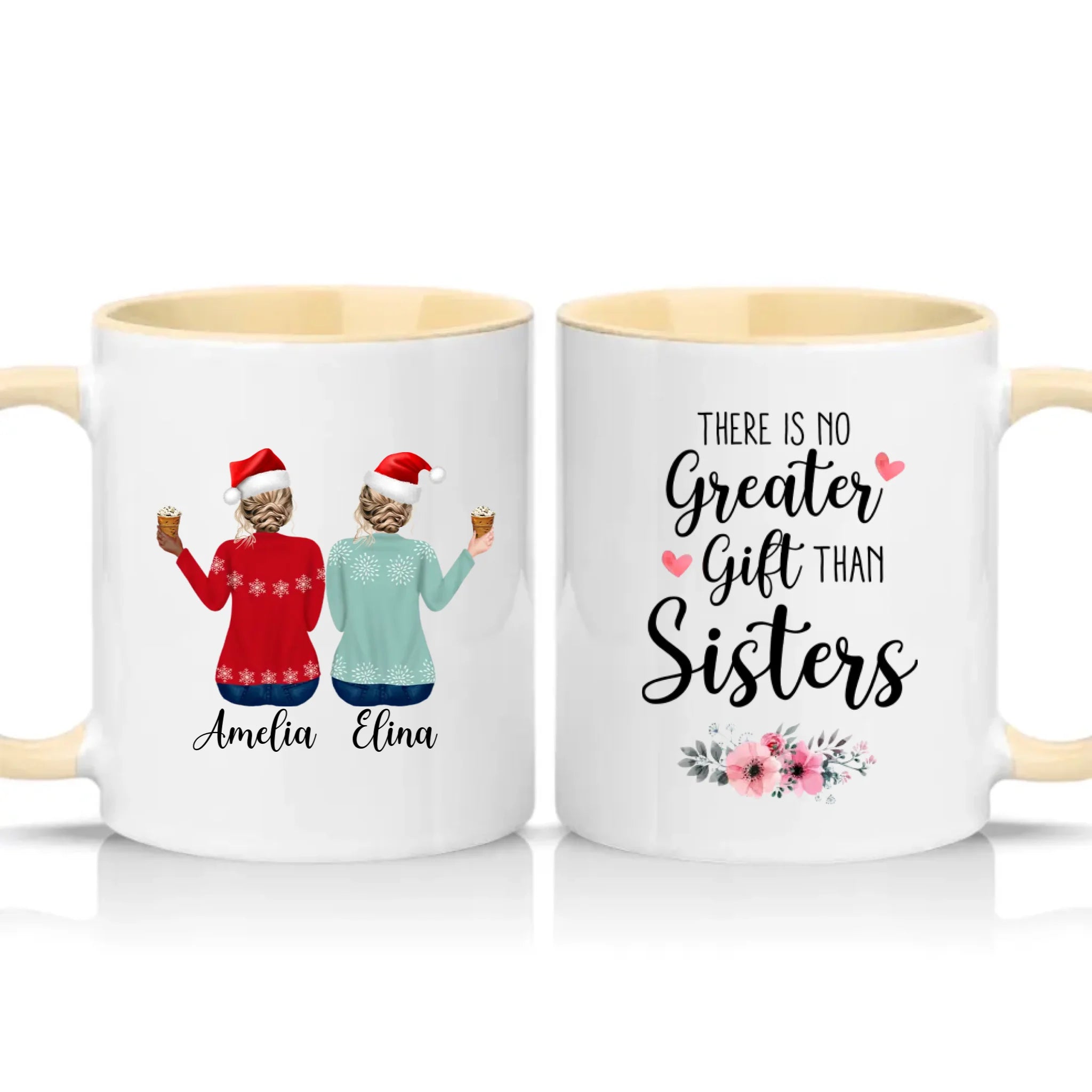 Two Tone 11oz Mug Cream