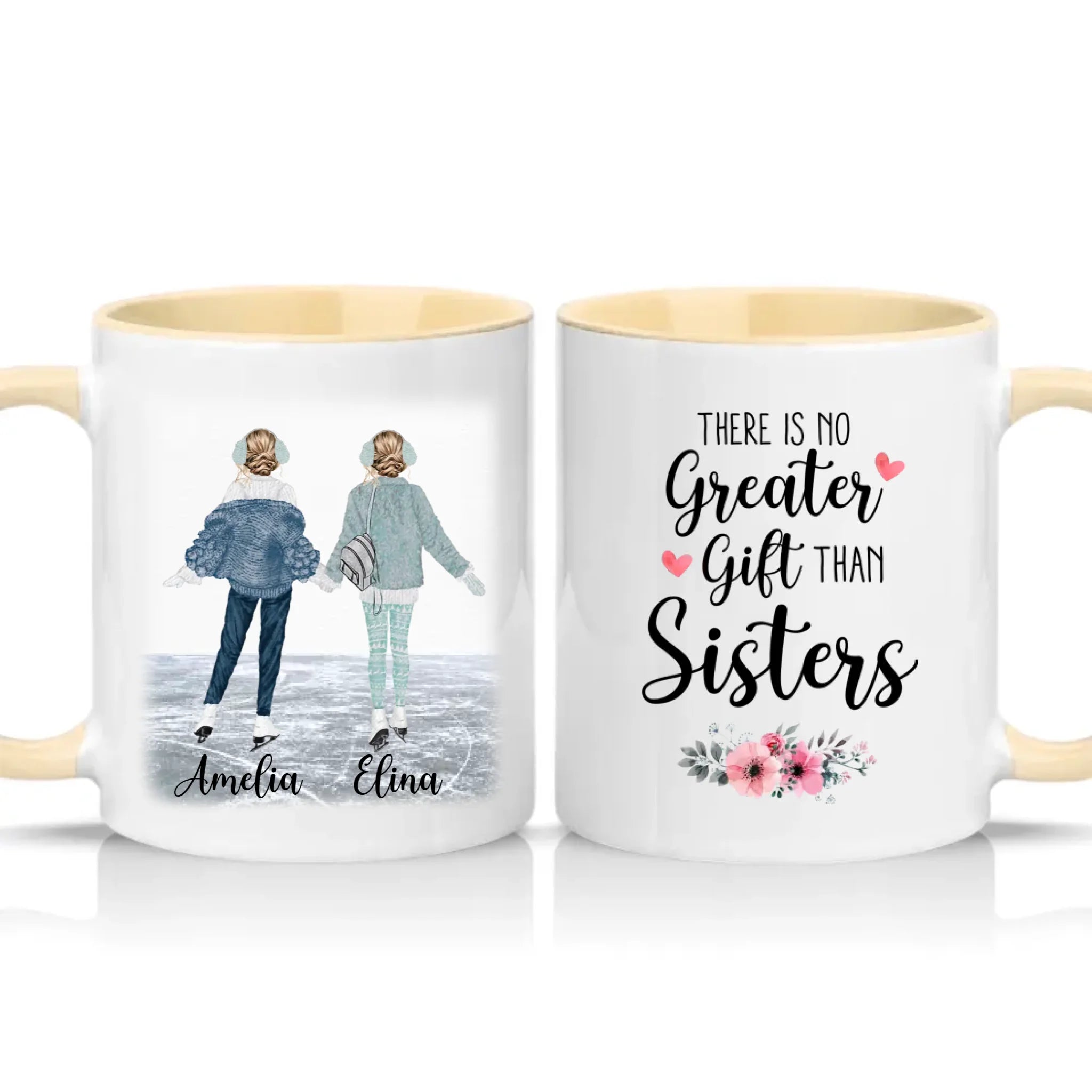 Two Tone 11oz Mug Cream