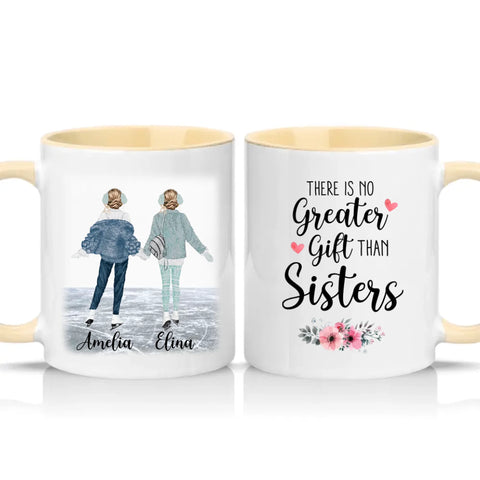 Two Tone 11oz Mug Cream