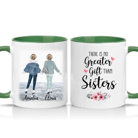 Two Tone 11oz Mug Racing Green