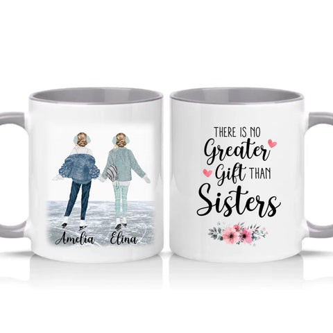 Two Tone 11oz Mug Grey