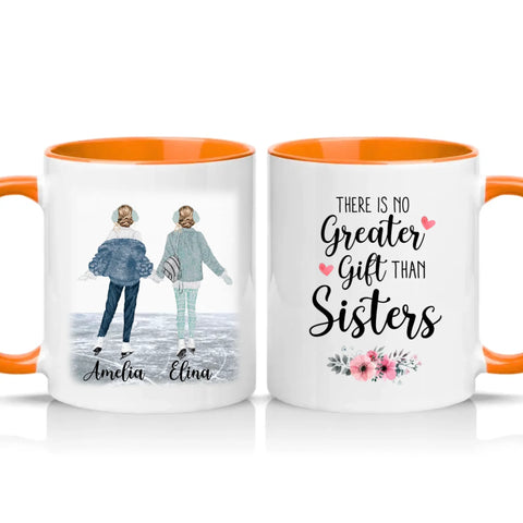 Two Tone 11oz Mug Orange