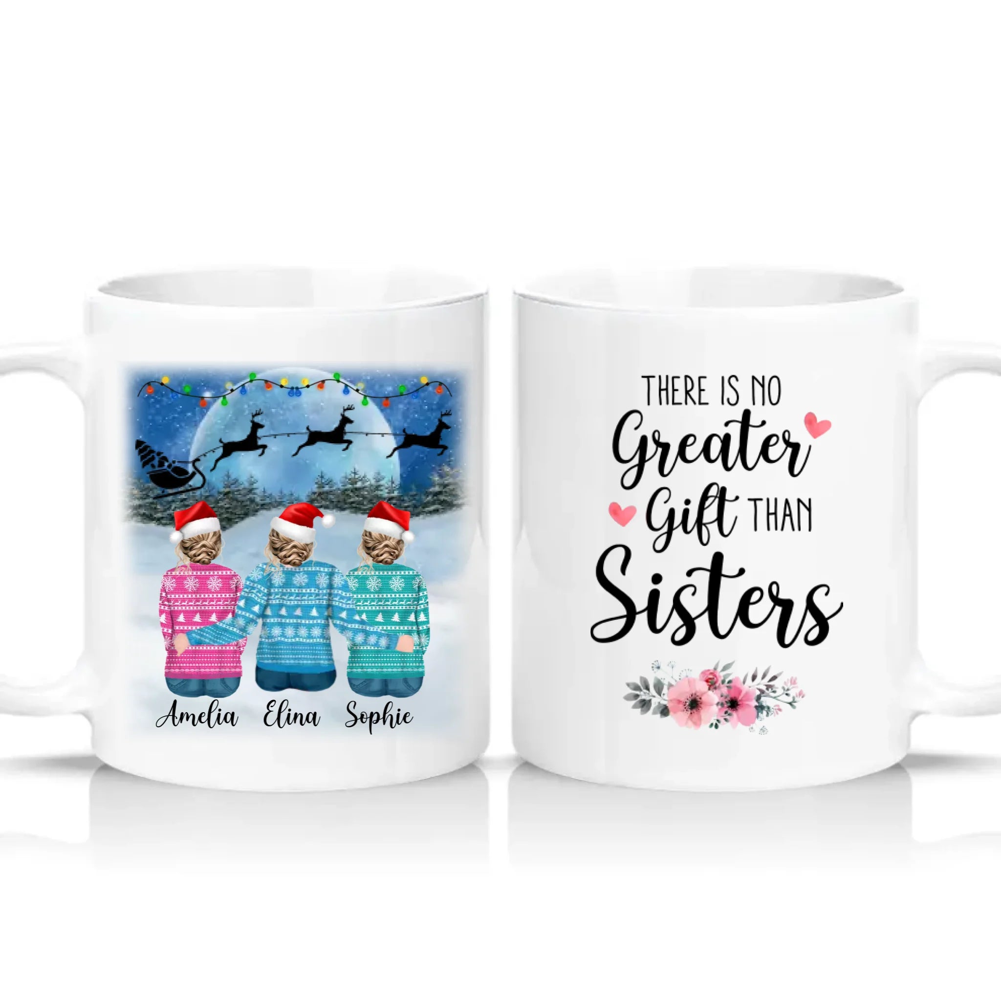 Two Tone 11oz Mug White