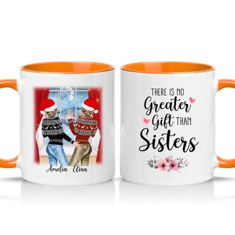 Two Tone 11oz Mug Orange