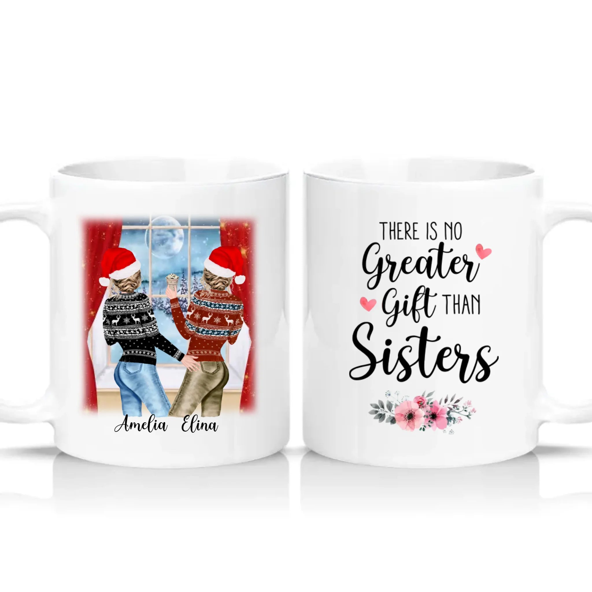 Two Tone 11oz Mug White