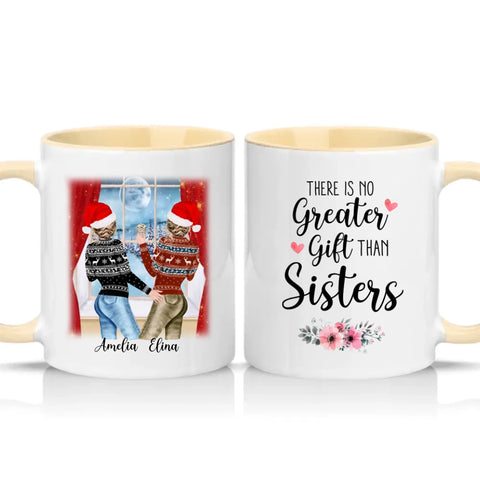 Two Tone 11oz Mug Cream