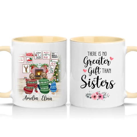 Two Tone 11oz Mug Cream