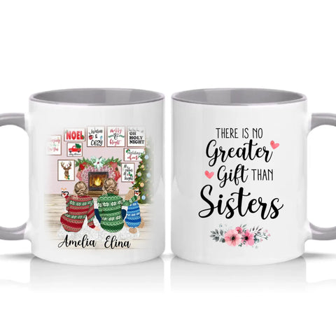 Two Tone 11oz Mug Grey