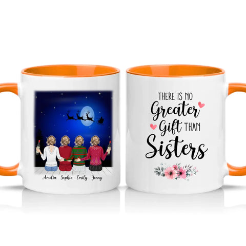 Two Tone 11oz Mug Orange