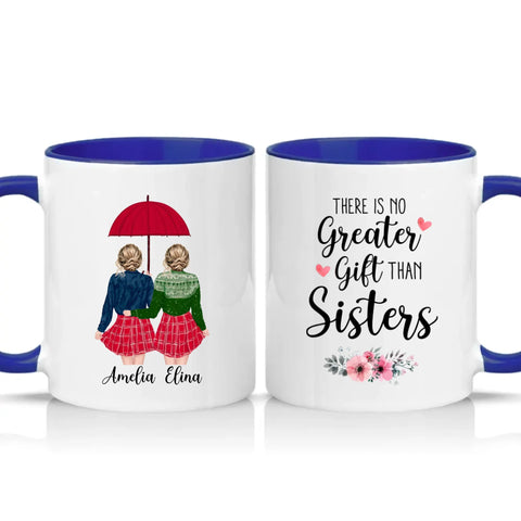 Two Tone 11oz Mug Dark Blue