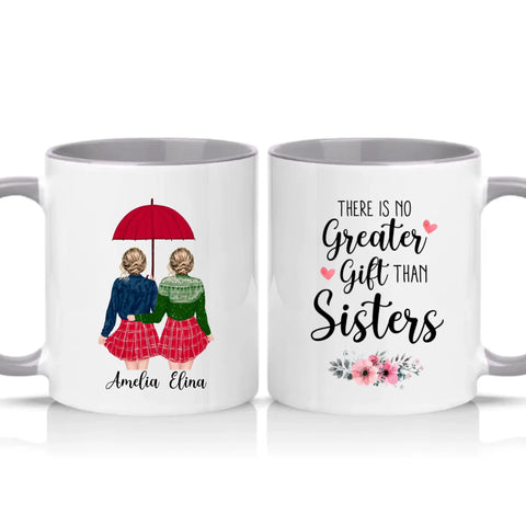 Two Tone 11oz Mug Grey
