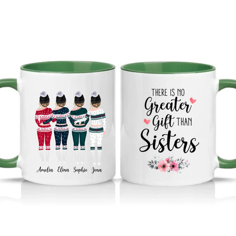 Two Tone 11oz Mug Racing Green