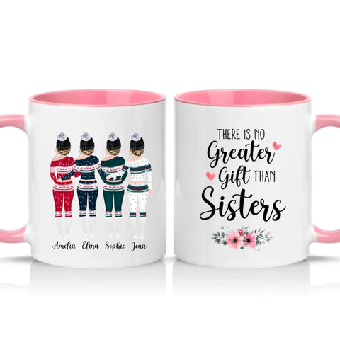 Two Tone 11oz Mug Pink