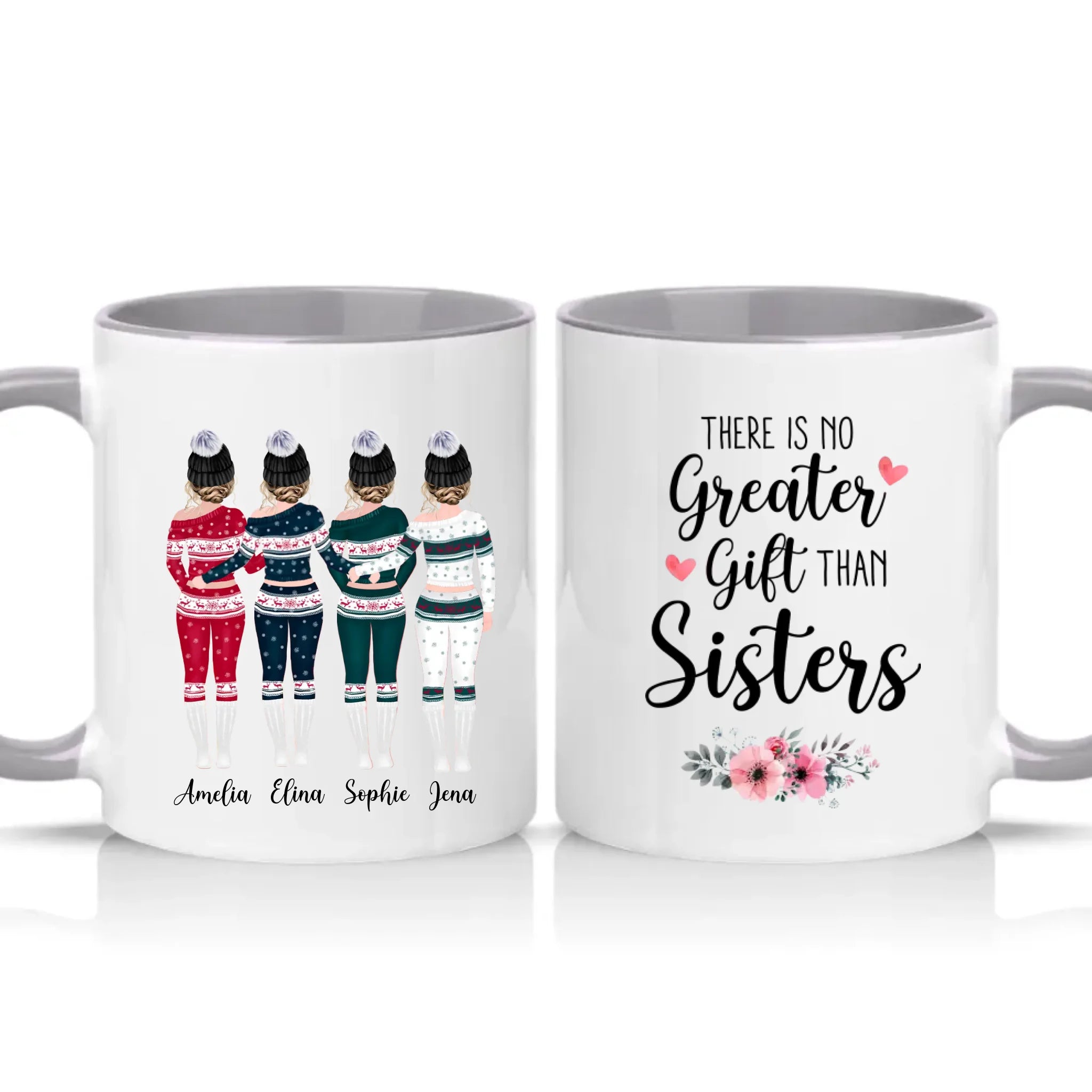 Two Tone 11oz Mug Grey