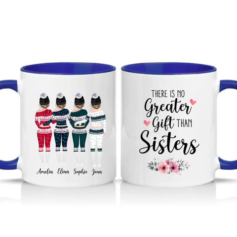 Two Tone 11oz Mug Dark Blue