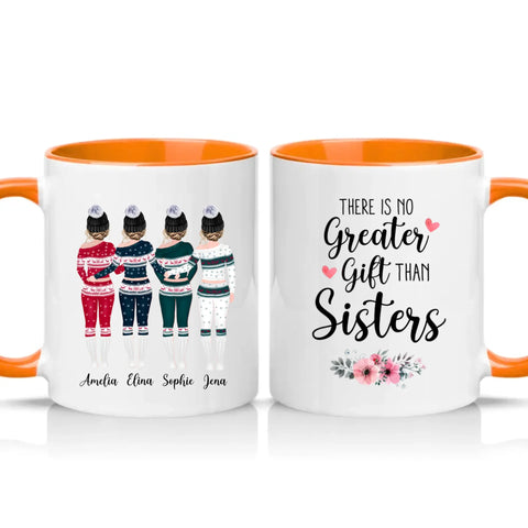 Two Tone 11oz Mug Orange