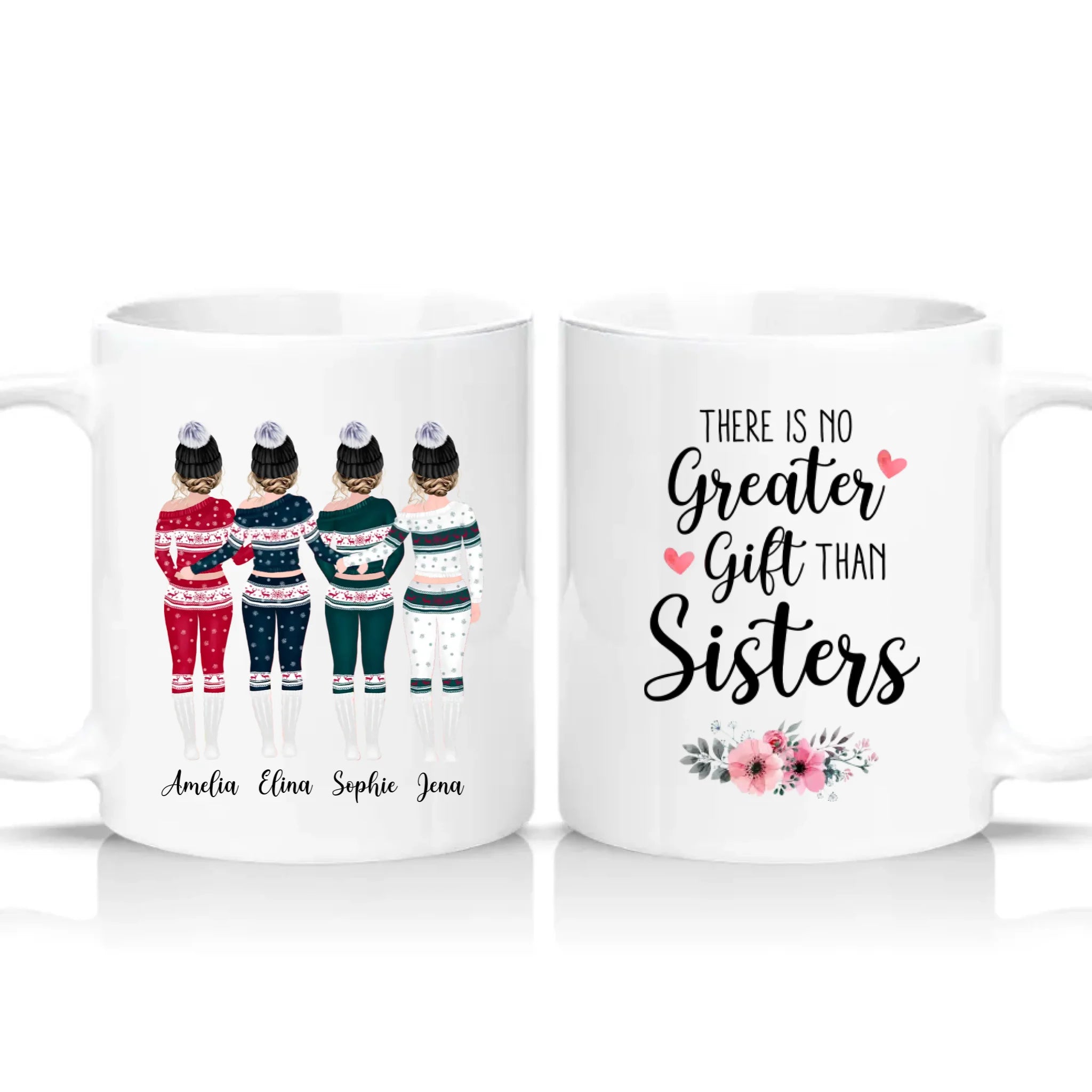 Two Tone 11oz Mug White