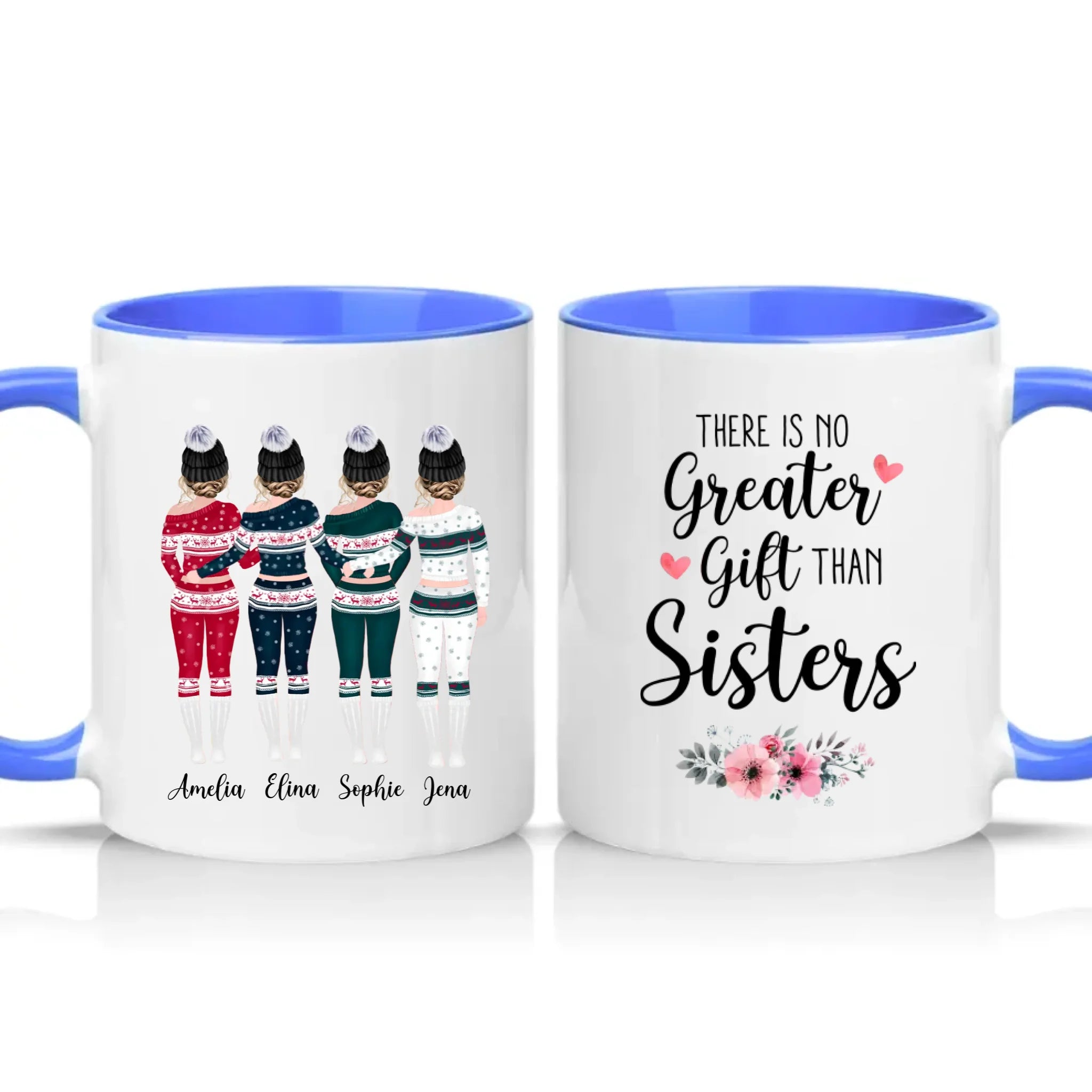 Two Tone 11oz Mug Medium Blue