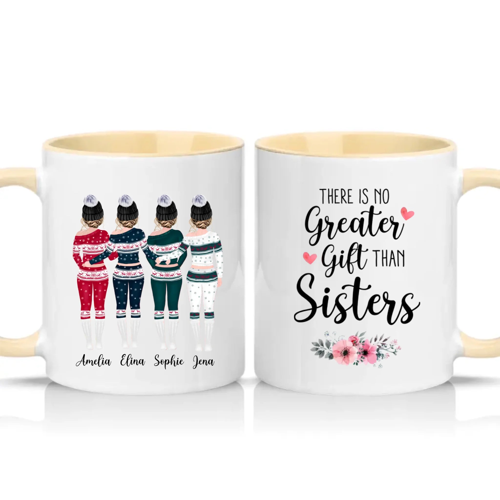 Two Tone 11oz Mug Cream