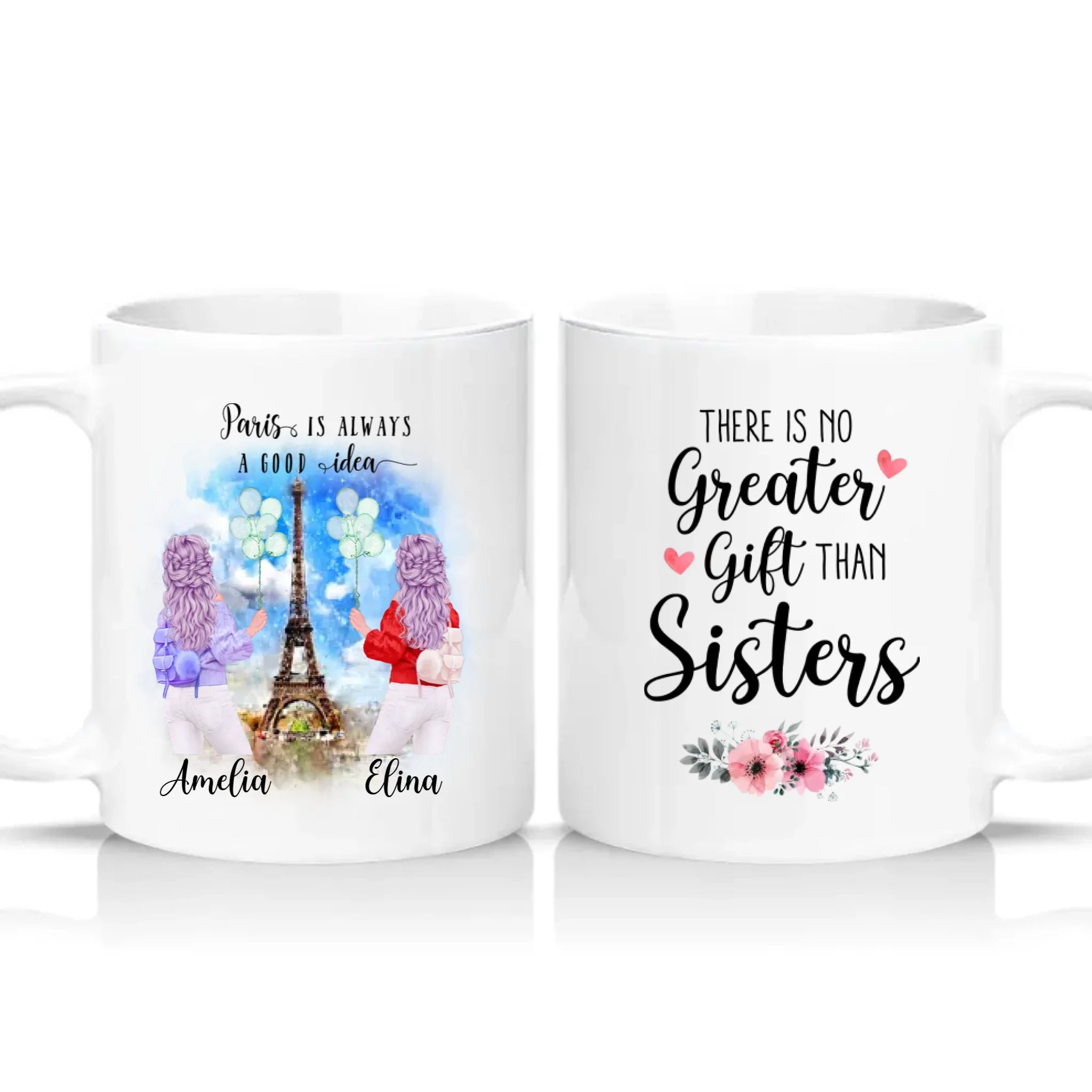 Two Tone 11oz Mug White
