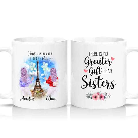 Two Tone 11oz Mug White