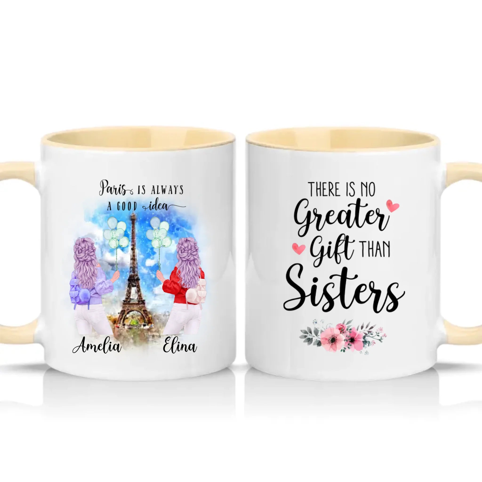 Two Tone 11oz Mug Cream