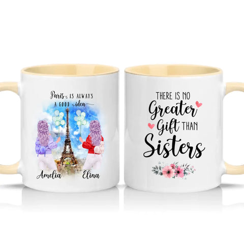 Two Tone 11oz Mug Cream