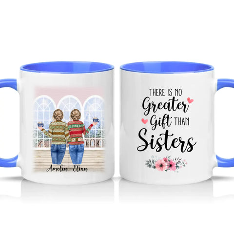 Two Tone 11oz Mug Medium Blue