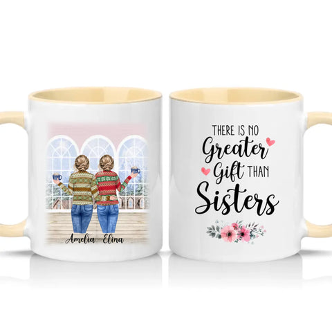 Two Tone 11oz Mug Cream
