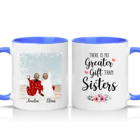Two Tone 11oz Mug Medium Blue