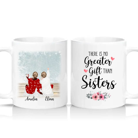 Two Tone 11oz Mug White