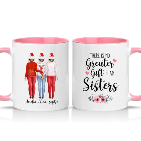 Two Tone 11oz Mug Pink