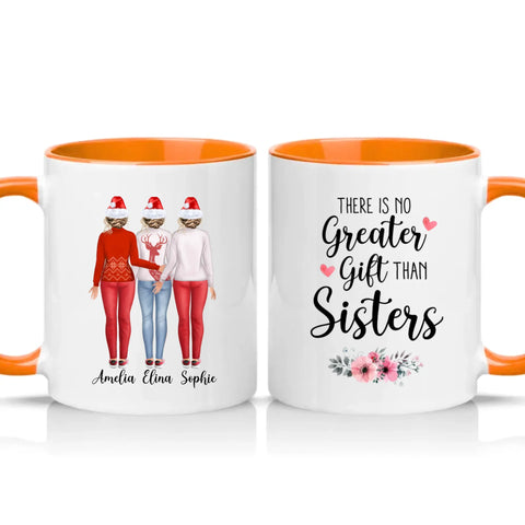 Two Tone 11oz Mug Orange