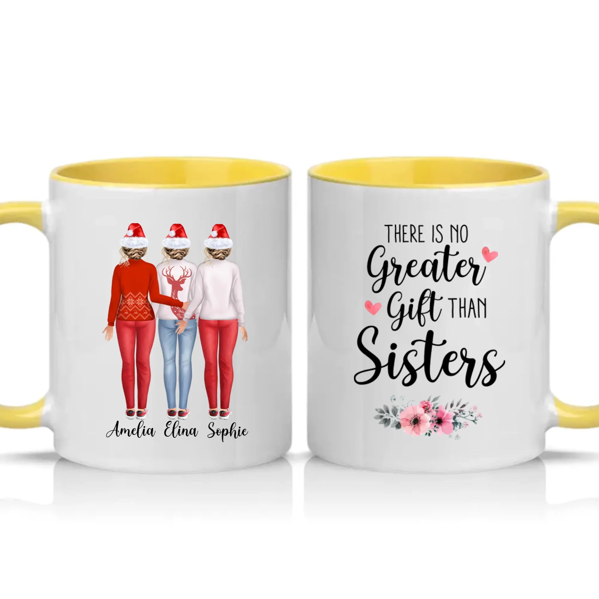 Two Tone 11oz Mug Yellow
