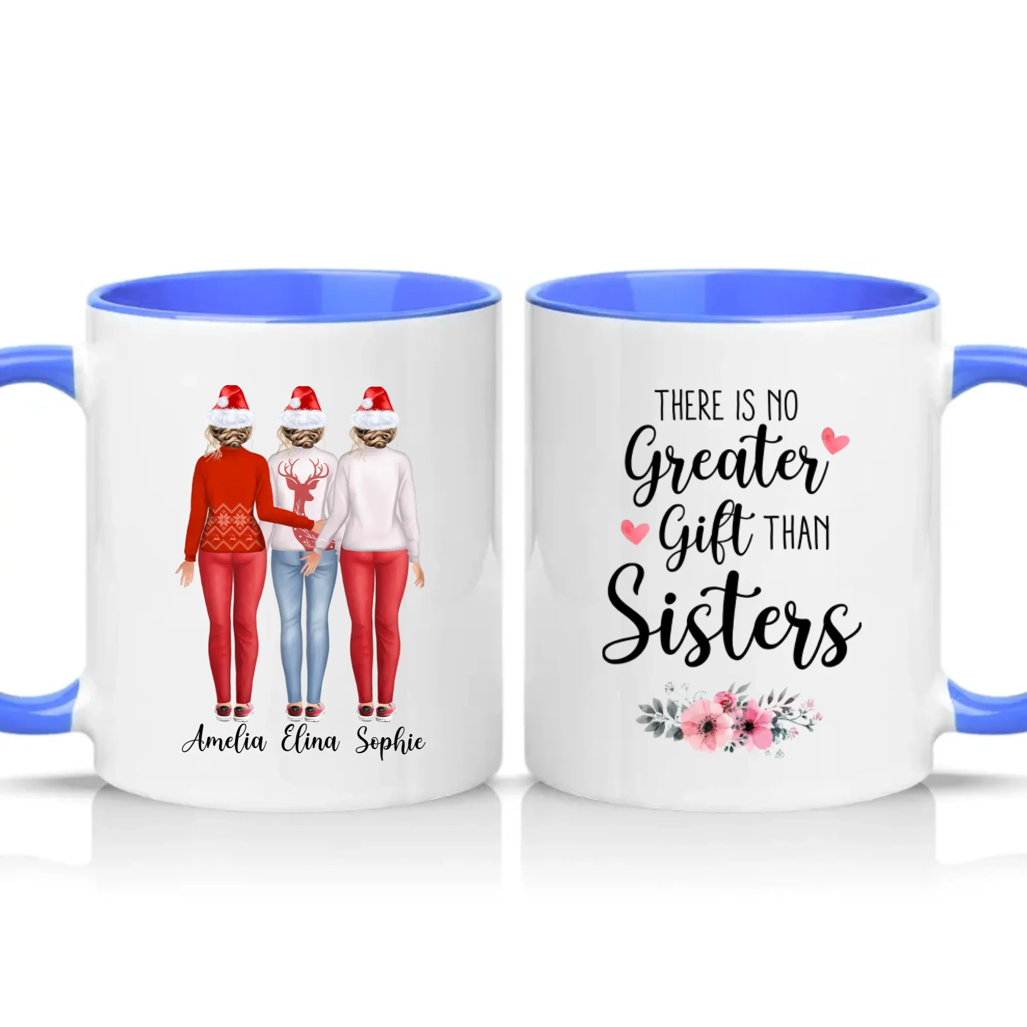 Two Tone 11oz Mug Medium Blue
