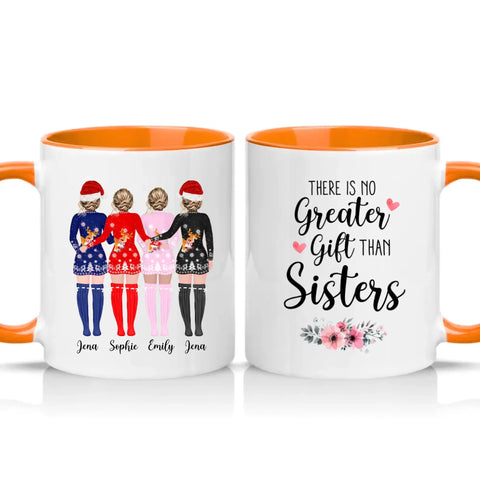 Two Tone 11oz Mug Orange