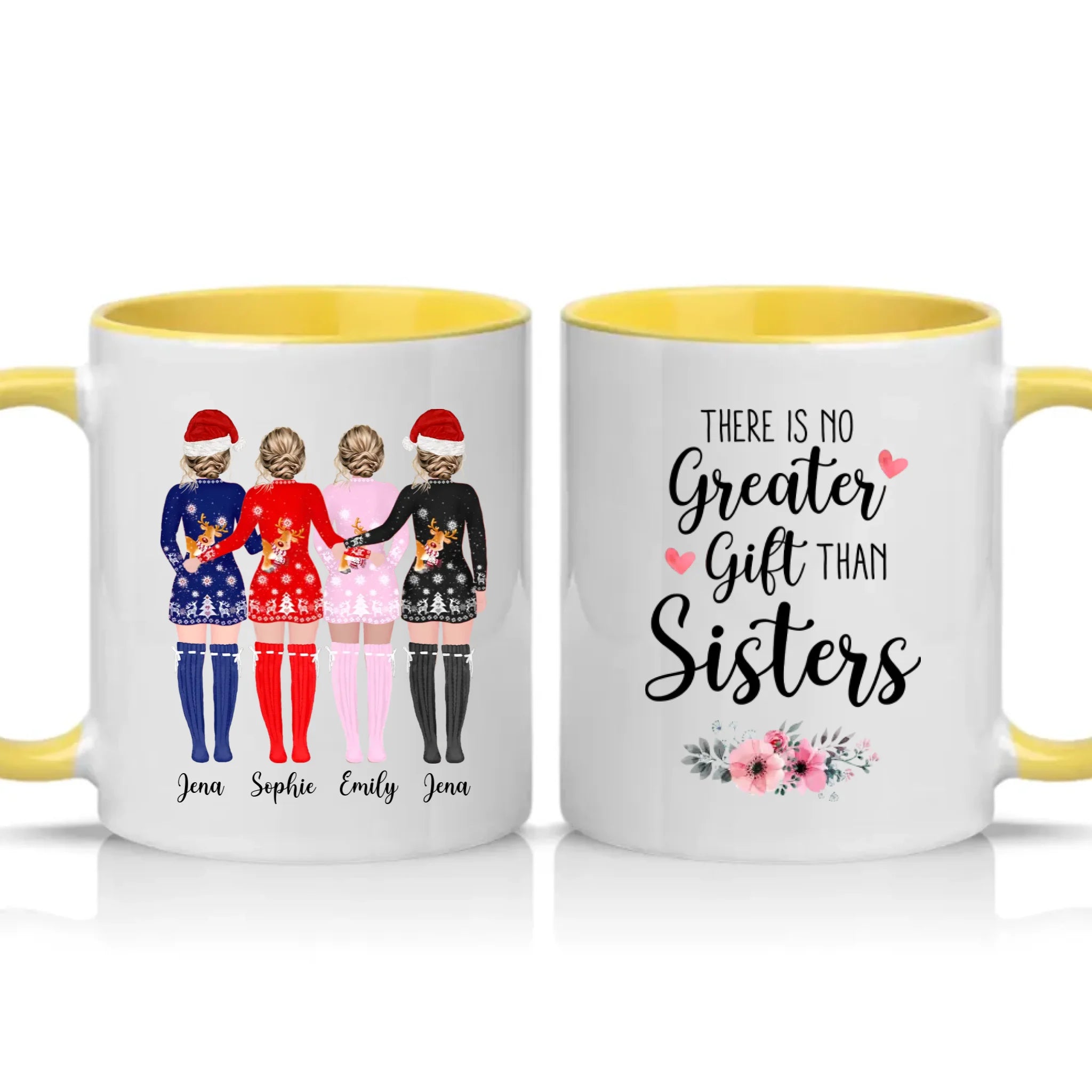 Two Tone 11oz Mug Yellow
