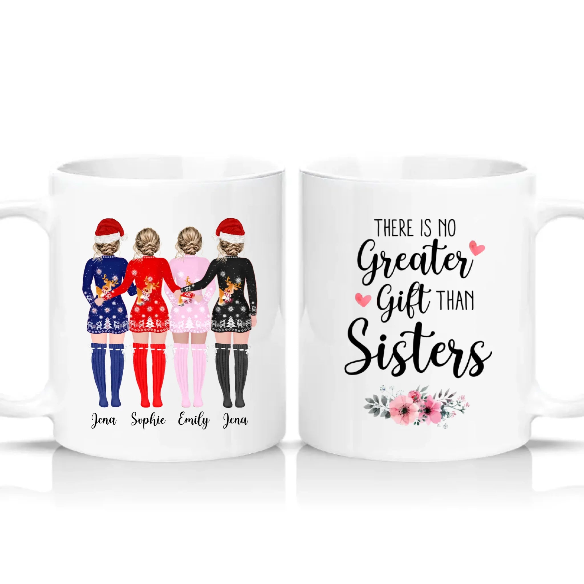 Two Tone 11oz Mug White