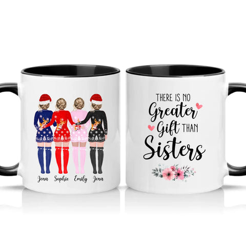 Two Tone 11oz Mug Black