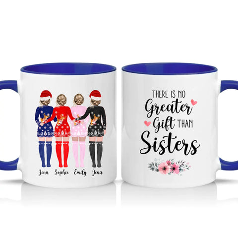 Two Tone 11oz Mug Dark Blue