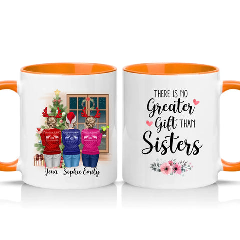 Two Tone 11oz Mug Orange
