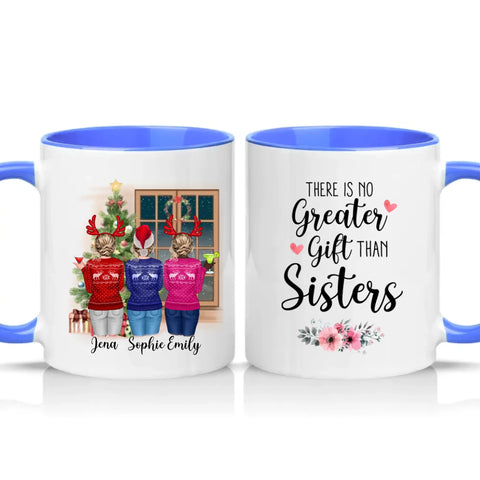 Two Tone 11oz Mug Medium Blue