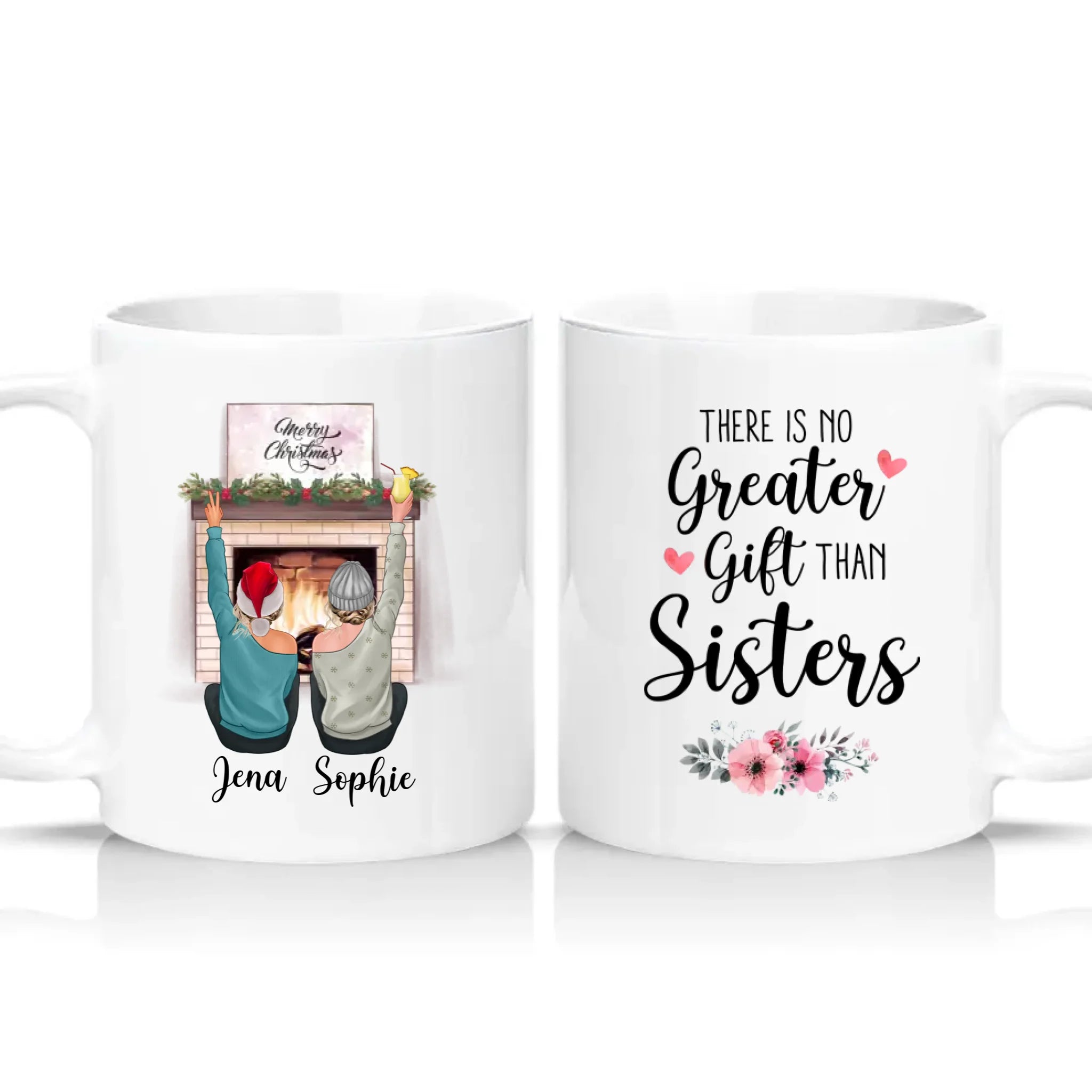 Two Tone 11oz Mug White
