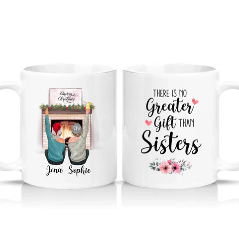 Two Tone 11oz Mug White