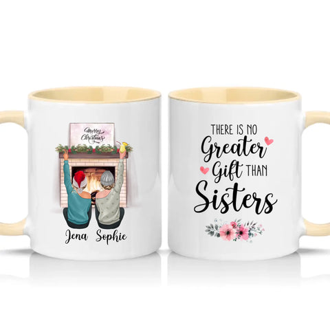 Two Tone 11oz Mug Cream